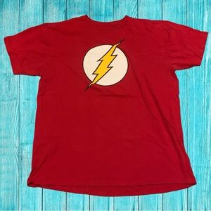 The Flash DC Comics Batman Robin Shirt Rare Logo Superman Halloween Costume